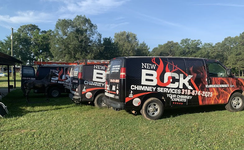 New Buck Chimney Services Trucks